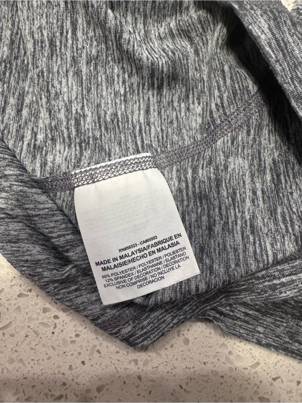 Nike Men’s Small Running Long Sleeve Hoodie Gray Heather Athletic Dri Fit Pullov - Picture 6 of 8